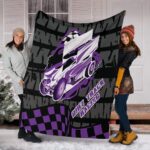 Sprint Car Racing Blanket Purple 1.jpg