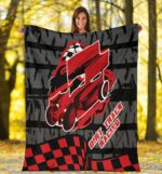 Sprint Car Racing Blanket Red 3.jpg