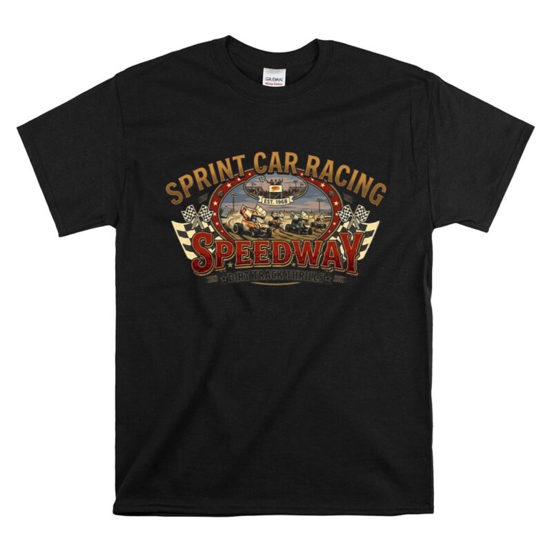 Sprint Car Vintage Racing Speedway 1 T Shirt.jpg