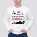 Sst Daddy I Are Watching Formula 1 Checkered 3 Long Sleeves.jpg