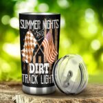 Summer Nights And Dirt Track Lights Tumbler 2.jpg