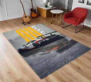 Supercar Track Day 911 GT3RS Rectangle Rug 1.jpg