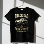 Track Dad Fueled By Coffee The Morning Rush 3 T Shirt.jpg