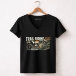 Trail Riding Is My Therapy 4 Womens V Neck.jpg