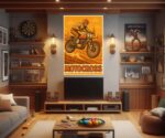 Vintage 1970s Motocross Racing Wall Art 3.jpg