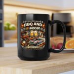 Vintage BBQ and Nascar Dad Beer 2 mug.jpg
