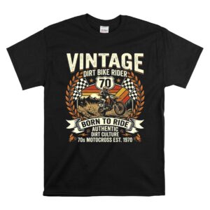Vintage Dirt Bike Rider 1 T Shirt.jpg