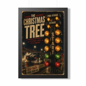 Vintage Drag Racing The Christmas Tree Wall Art 1.jpg