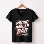 Vintage Proud Nascar Dad Full Throttle and Half A Sleep 4 Womens V Neck.jpg