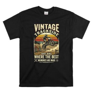Vintage Trackside Dirt Bike 1 T Shirt.jpg