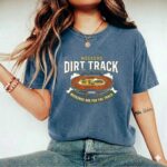 Weekend Dirt Track Family Comfort Colors T Shirt 2.jpg