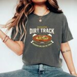 Weekend Dirt Track Family Comfort Colors T Shirt 7.jpg