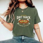 Weekend Dirt Track Family Comfort Colors T Shirt 9.jpg