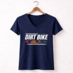 Weekend Forecast Dirt Bike 2 Womens V Neck.jpg