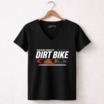 Weekend Forecast Dirt Bike 4 Womens V Neck.jpg