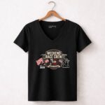 Weekend Race Crew 4 Womens V Neck.jpg