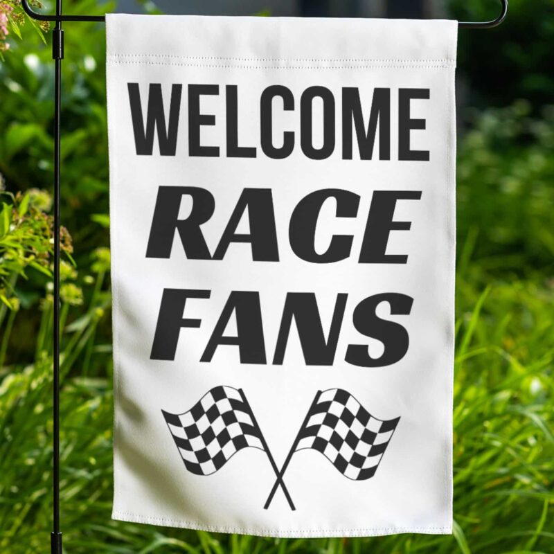 Welcome Race Dirt Track Racing Garden Flag 1.jpg