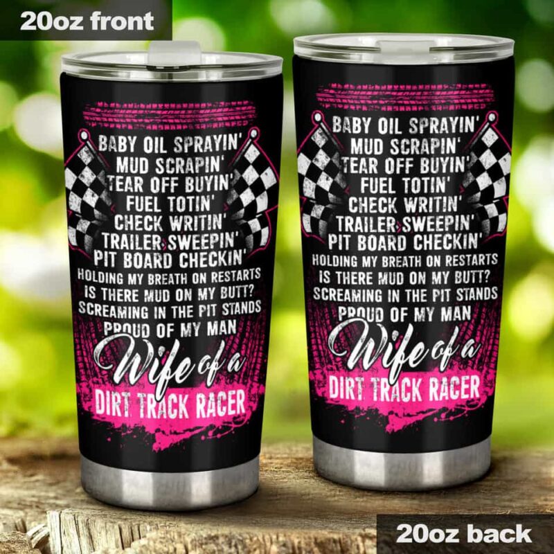Wife Of A Dirt Track Racer Tumbler 1.jpg