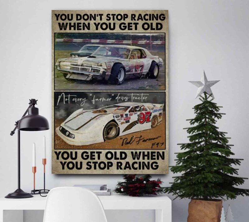 You Dont Stop Racing Quote Wall Art 1.jpg